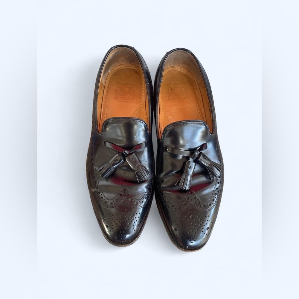 Johnston & Murphy Black Aristocrat Tassel
Loafer‎ Men's Size 8 Dress Shoes